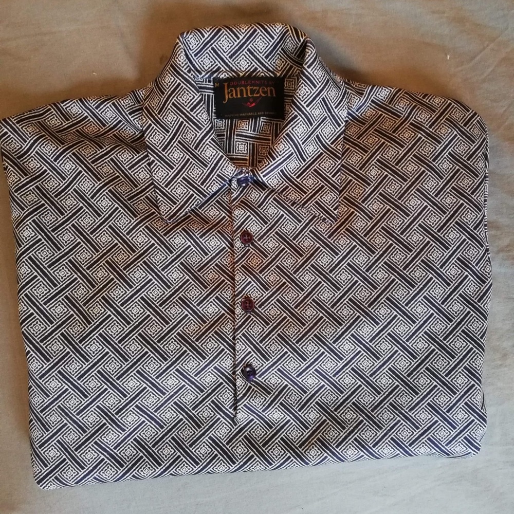 Vintage Jantzen polo with a design